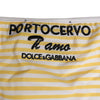 Dolce & Gabbana White Yellow Stripe Tie Side Logo Underwear