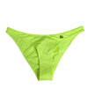 Dolce & Gabbana Neon Green DG Logo Swim Briefs Women Underwear