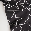 Dolce & Gabbana Black White Star Print Cotton Slip Panty Underwear