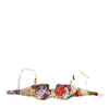 Dolce & Gabbana Floral Print Semi Padded Balconette Bra Underwear