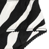Dolce & Gabbana Black White Zebra Print Slip Briefs Underwear