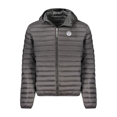 North Sails Black Polyester Men Jacket