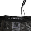 Dolce & Gabbana Black Sheer Mesh Lace Polka Dot Logo Underwear