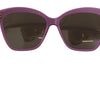Dolce &amp; Gabbana DG4251 Sonnenbrille mit roségoldenem Vollrand und rechteckigem Rahmen