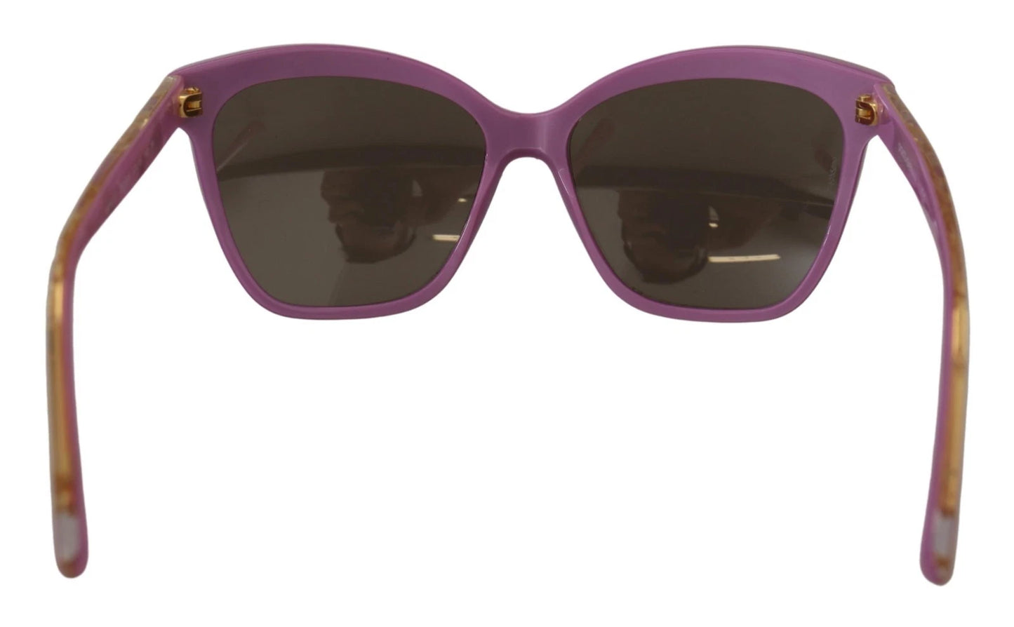 Dolce &amp; Gabbana DG4251 Sonnenbrille mit roségoldenem Vollrand und rechteckigem Rahmen