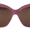 Dolce &amp; Gabbana DG4251 Sonnenbrille mit roségoldenem Vollrand und rechteckigem Rahmen