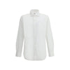 Finamore White Cotton Dress Shirt