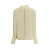 Tom Ford Cream Silk Blouse