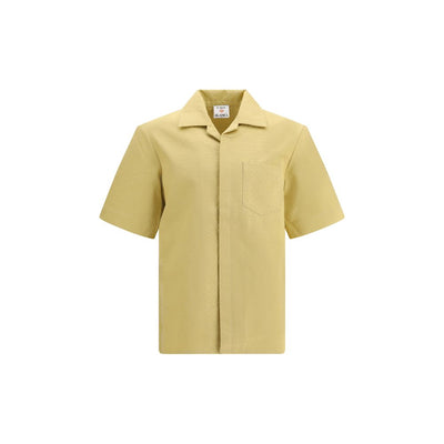 Casablanca Cream Cotton Shortsleeve Shirt