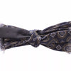 Dolce & Gabbana Blue Silk Baroque Fantasi Tied Bow Tie Papillon