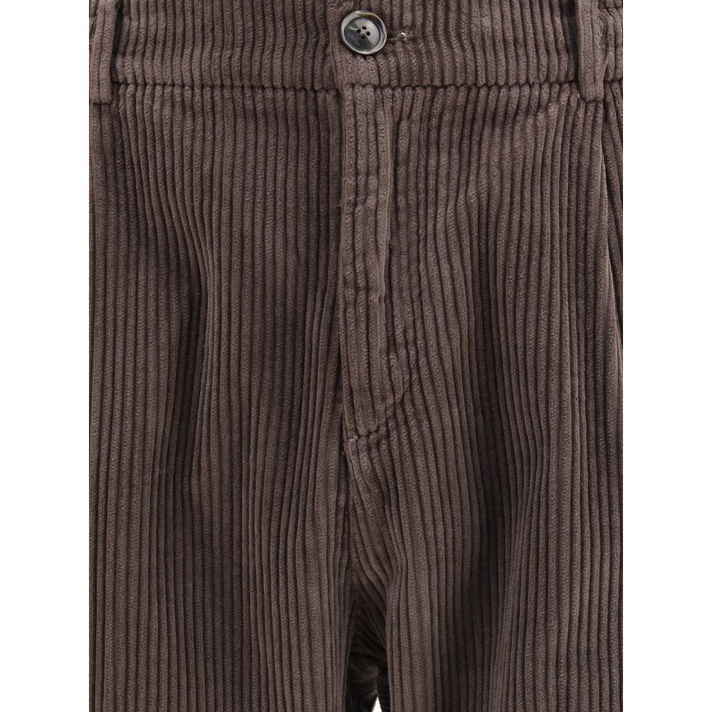 Cruna Brown Baumwoll-Freizeithose