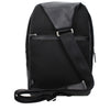Piquadro Black Leather Crossbody Bag