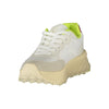 Blauer White Polyurethane Women Sneaker