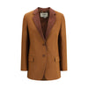 Fendi Blazer aus brauner Wolle