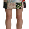Dolce & Gabbana Multicolor Patchwork A-line Polyester Skirt