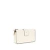 PINKO White Calf Leather Bos Taurus Shoulder Bag