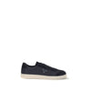 Prada Blue Polyamide Low Top Sneakers