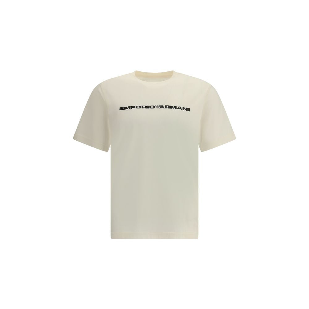 Emporio Armani Mehrfarbiges Baumwoll-T-Shirt