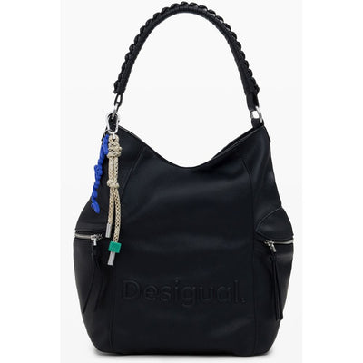 Desigual Black Polyurethane Women's Backpack