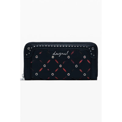 Desigual Nero Polyurethane Women Wallet