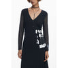 Desigual Black Viscose Women's Dress