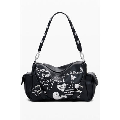 Desigual Black Polyurethane Women's Handbag