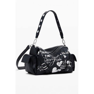 Desigual Black Polyurethane Women's Handbag