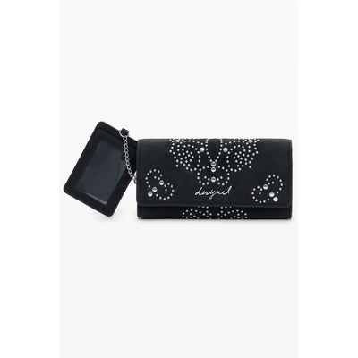 Desigual Black Polyurethane Women's Wallet