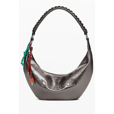 Desigual Bronze Polyethylene Women Handbag