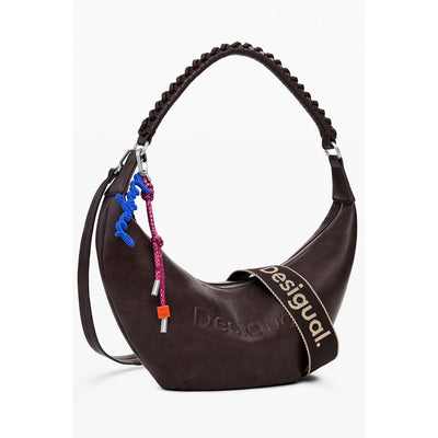 Desigual Marrone Poliuretano Women Handbag