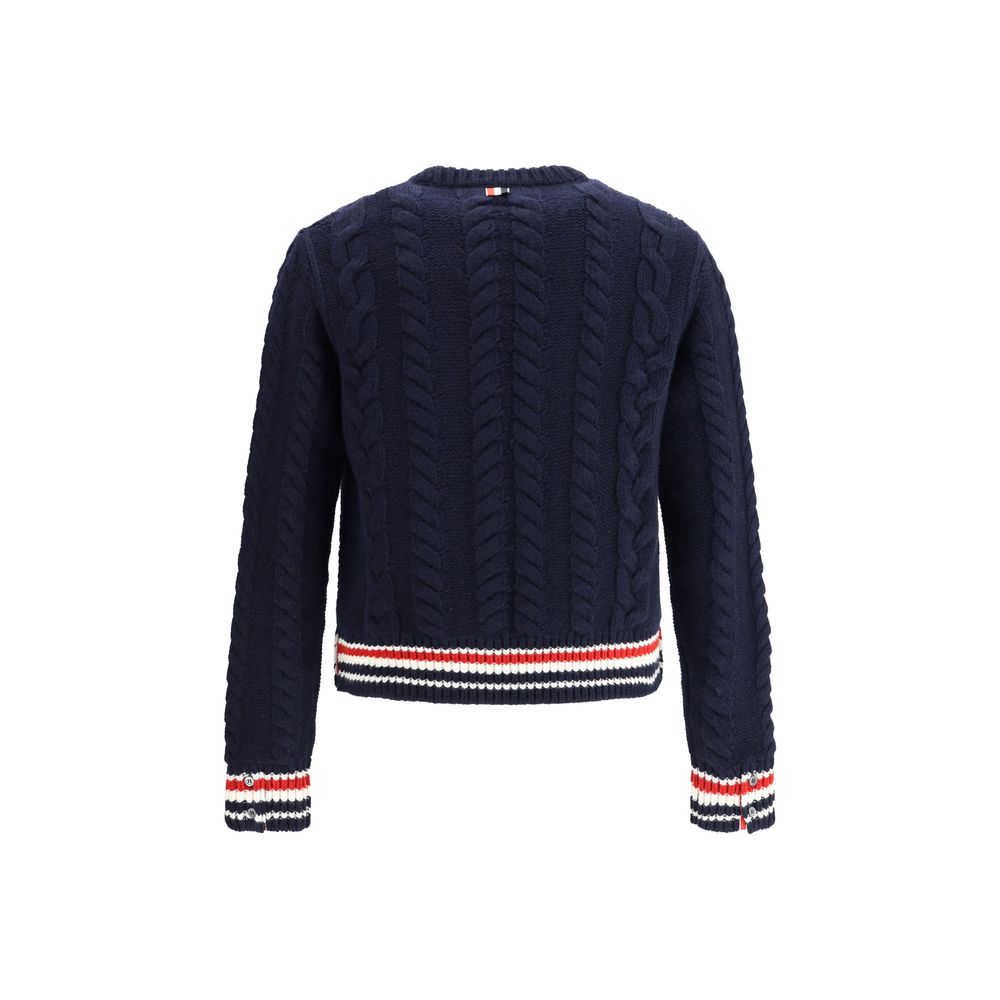 Thom Browne Zopfstrickpullover