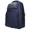 Piquadro Blue Leather Backpack