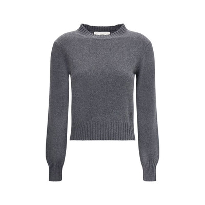 Ami Paris Grauer Kaschmirpullover