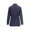 Brunello Cucinelli Blue Polyester Coat