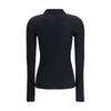 Dolce & Gabbana Black Cashmere Polo Shirt