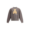 Palm Angels Brown Cotton Sweatshirt