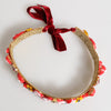 Dolce & Gabbana Red Carretto Multicolor Crystal Gold Tiara Crow Headband