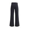 7FOR Black Cotton Jeans Denim