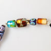 Dolce & Gabbana Multicolor Murano Glass Beads Brass Women Jewelry Necklace