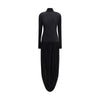 Magda Butrym Black Viscose Casual Dress