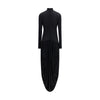 Magda Butrym Black Viscose Casual Dress