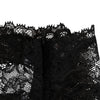 Dolce & Gabbana Black Lace Bandeau Bustier Top Sheer Stretch Underwear