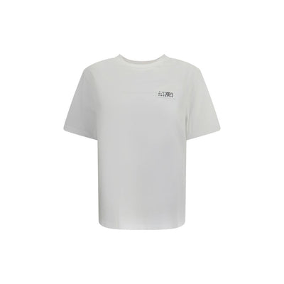 MM6 White Cotton T-Shirt