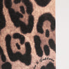 Dolce & Gabbana Multicolor Leopard Print Envelope Paper Post Card Holder