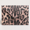 Dolce & Gabbana Multicolor Leopard Print Envelope Paper Post Card Holder