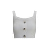 Balmain White Polyamide Top