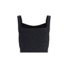 Balmain Black Polyamide Top