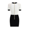 Balmain Multicolor Viscose Casual Dress