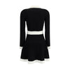 Balmain Black Viscose Casual Dress