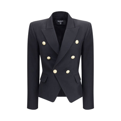 Balmain Black Wool Blazer